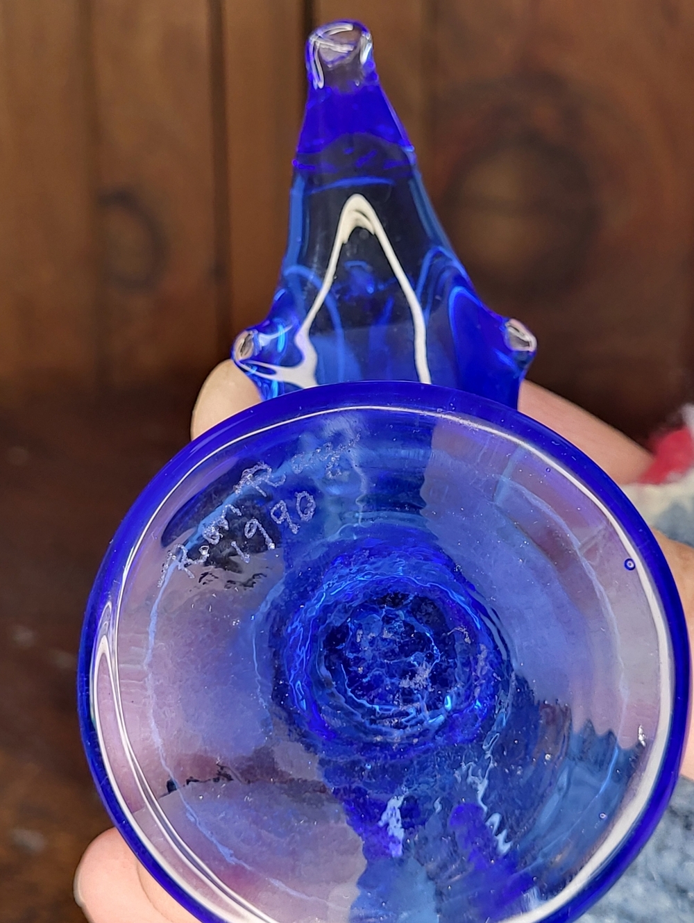 Blue Glass Creature - Picture 13 of 13